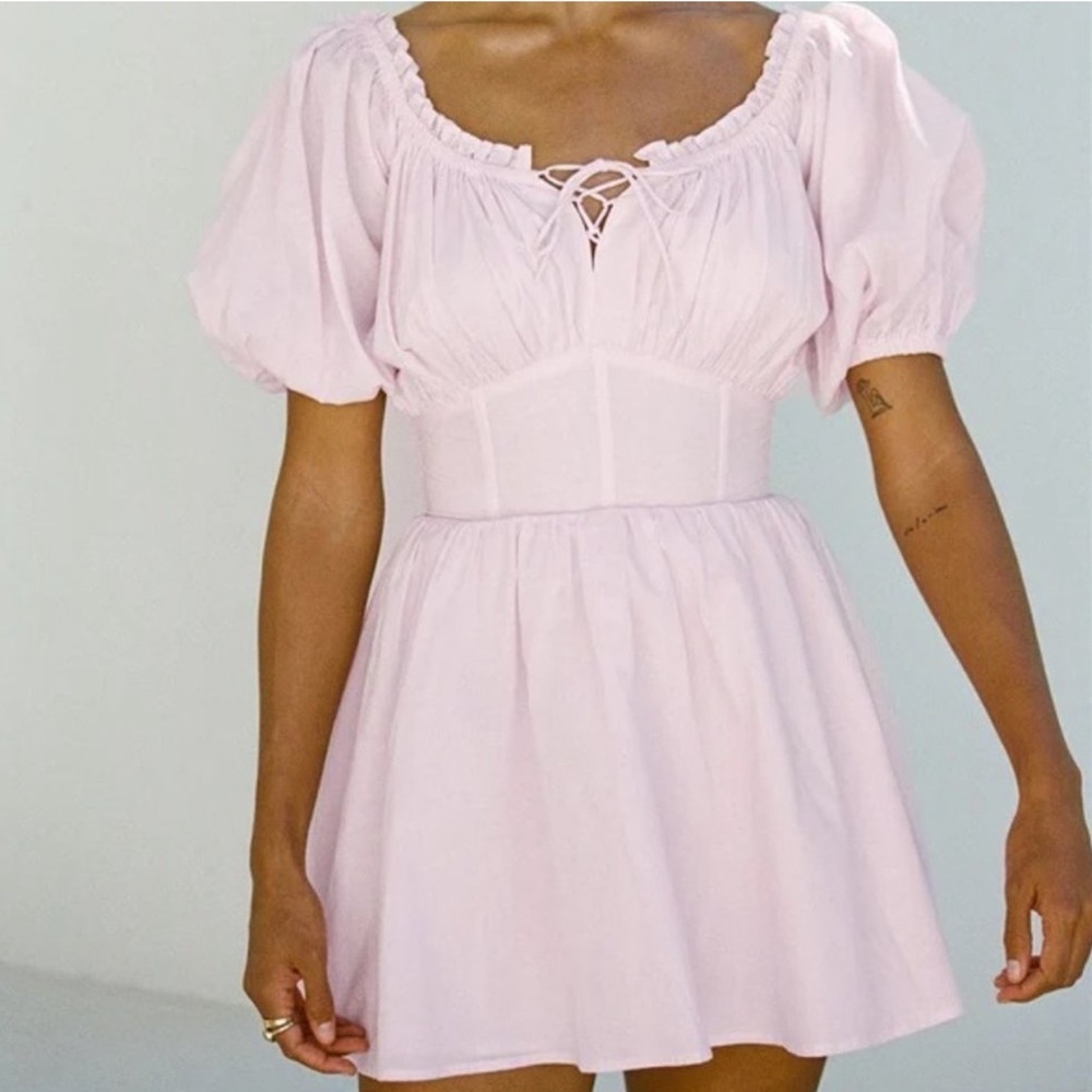 Sabo Slort Nyrobi Pink Mini Dress